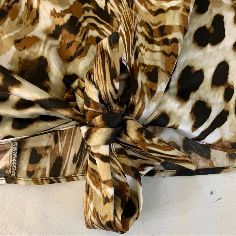 Worthington Animal Print Top
